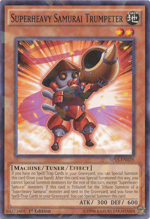 Superheavy Samurai Trumpeter [SP15-EN028] Shatterfoil Rare - Doe's Cards