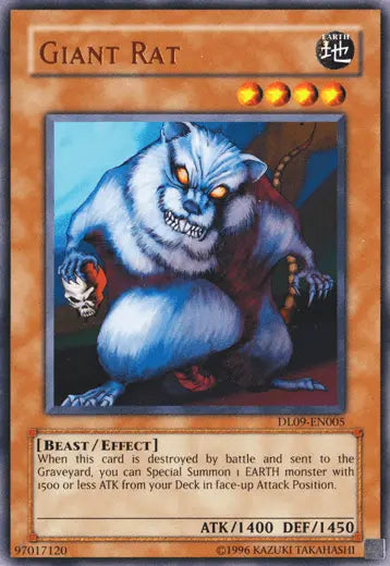 Giant Rat (Bronze) [DL09-EN005] Rare - Doe's Cards
