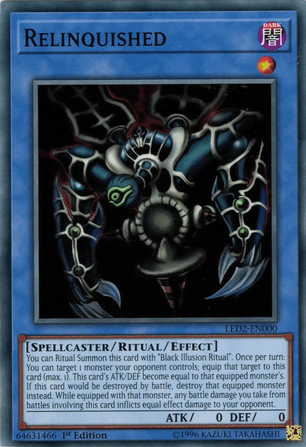 Relinquished [LED2-EN000] Common - Doe's Cards