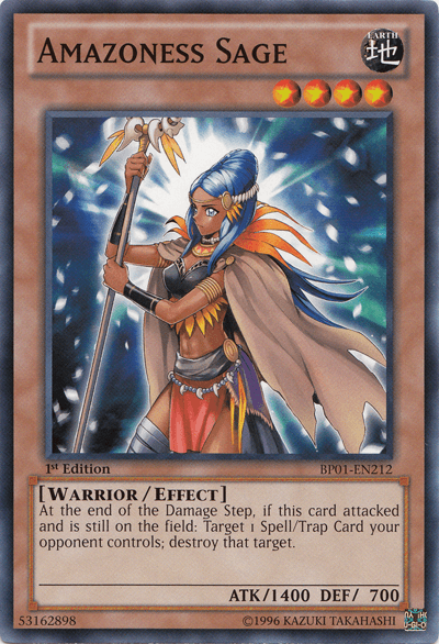 Amazoness Sage [BP01-EN212] Common - Doe's Cards