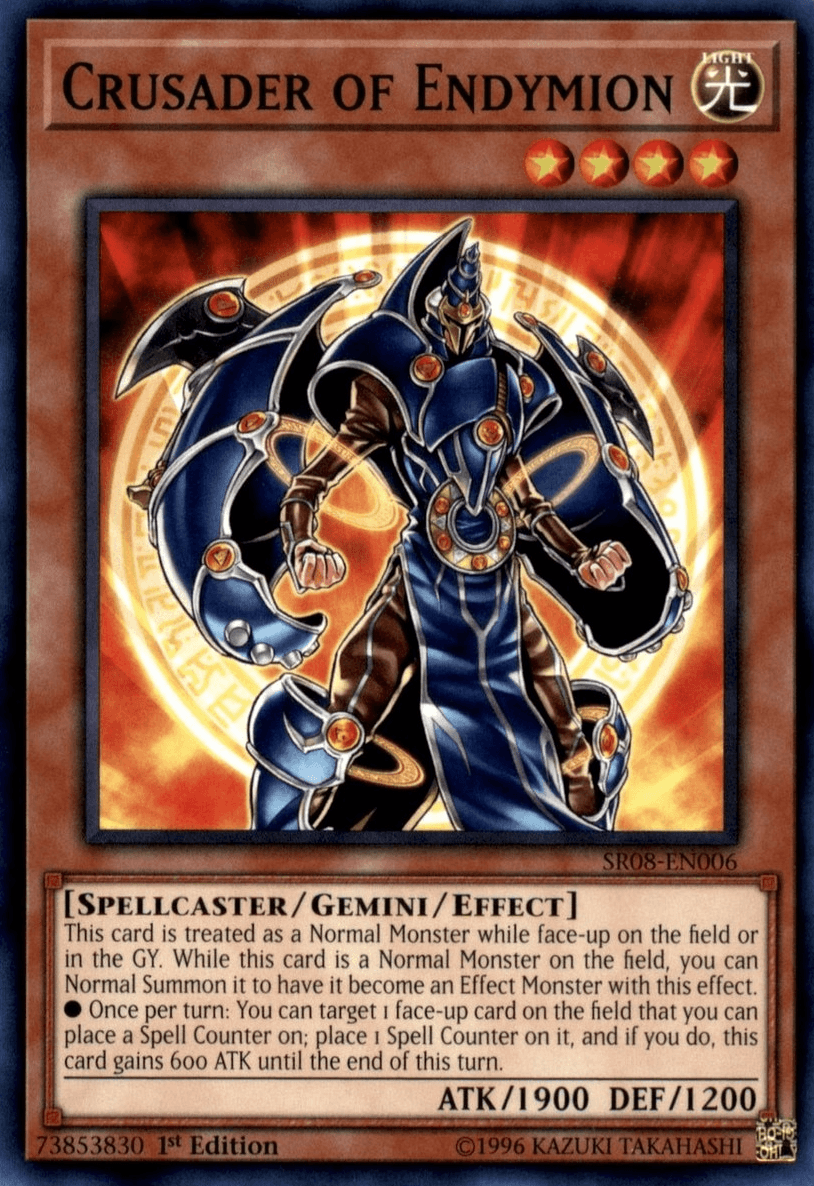 Crusader of Endymion [SR08-EN006] Common - Doe's Cards