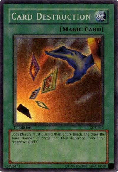 Card Destruction [SDY-042] Super Rare - Doe's Cards