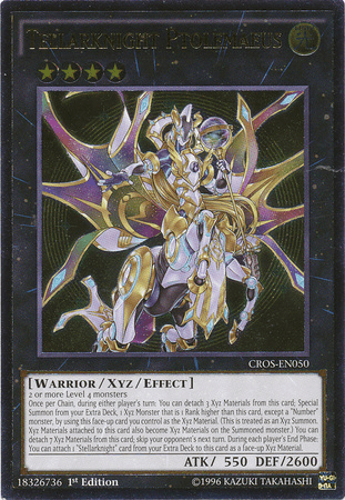 Tellarknight Ptolemaeus (UTR) [CROS-EN050] Ultimate Rare - Doe's Cards