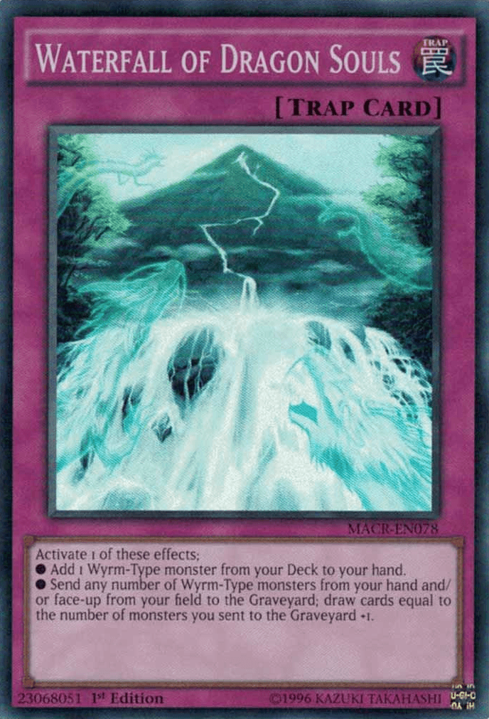 Waterfall of Dragon Souls [MACR-EN078] Super Rare - Doe's Cards