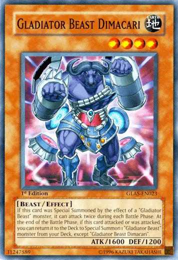 Gladiator Beast Dimacari [GLAS-EN023] Common - Doe's Cards