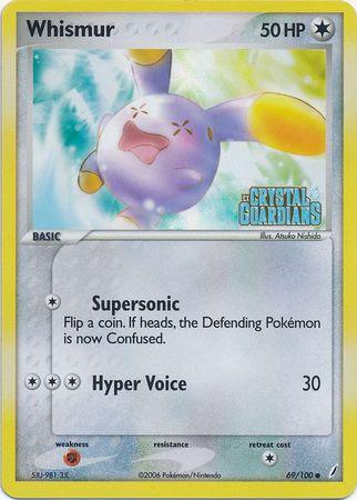 Whismur (69/100) (Stamped) [EX: Crystal Guardians] - Doe's Cards