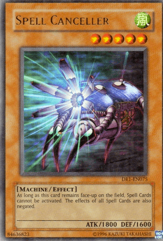 Spell Canceller [DR1-EN075] Ultra Rare - Doe's Cards