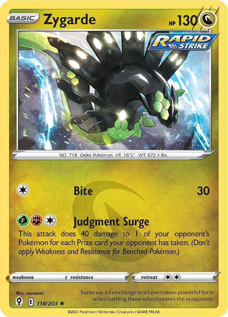 Zygarde (118/203) [Sword & Shield: Evolving Skies] - Doe's Cards