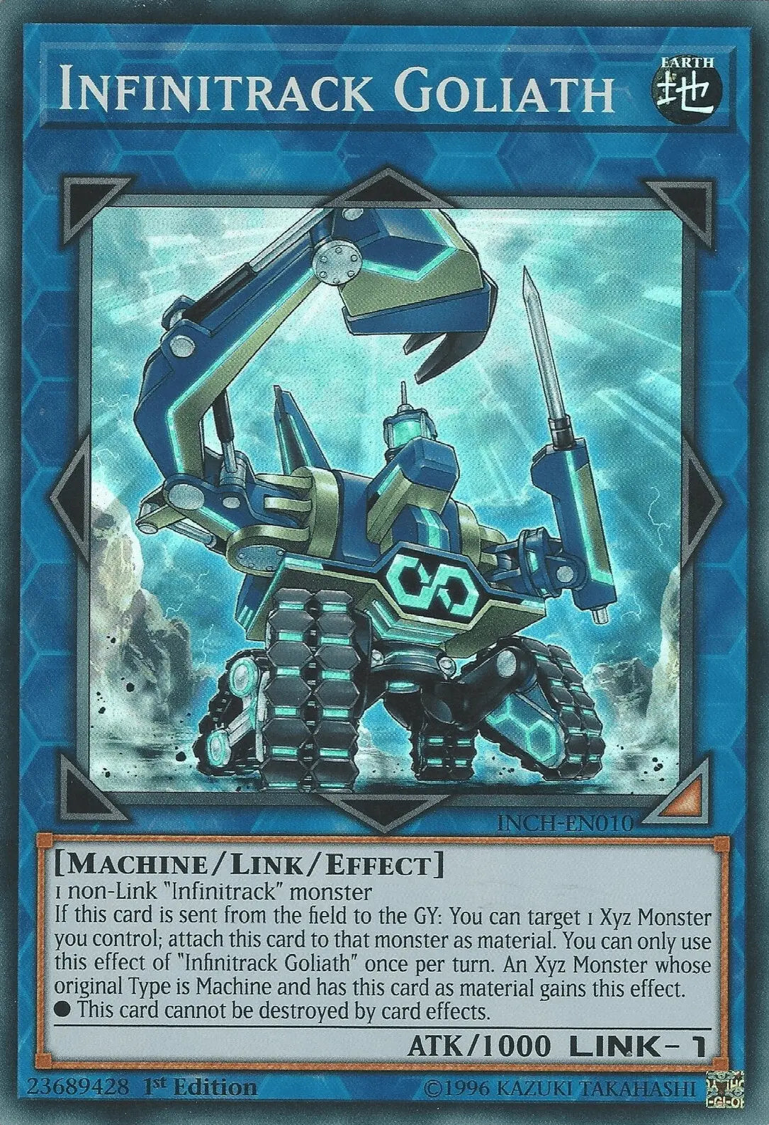 Infinitrack Goliath [INCH-EN010] Super Rare - Doe's Cards