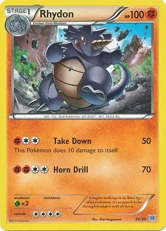 Rhydon (25/30) [XY: Trainer Kit - Latias & Latios] - Doe's Cards