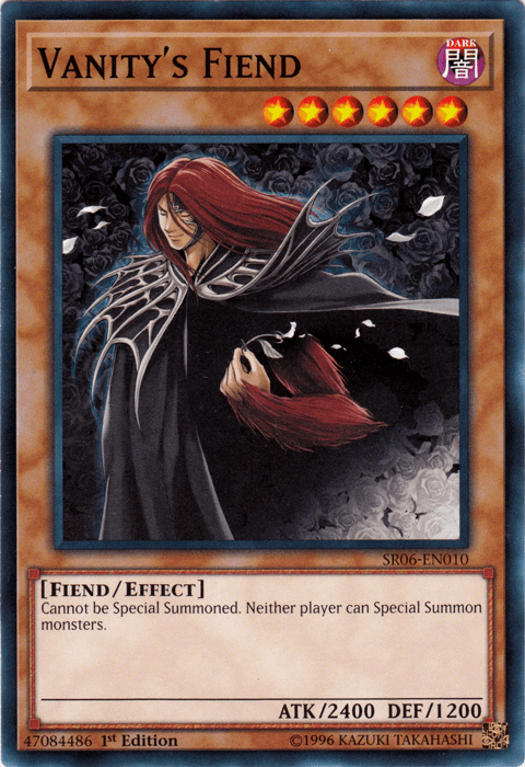 Vanity's Fiend [SR06-EN010] Common - Doe's Cards