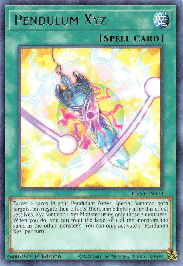 Pendulum Xyz (Rare) [KICO-EN023] Rare - Doe's Cards