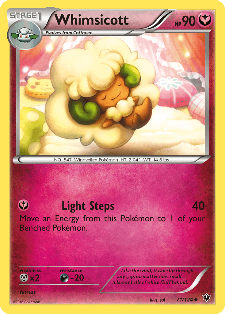 Whimsicott (71/124) [XY: Fates Collide] - Doe's Cards