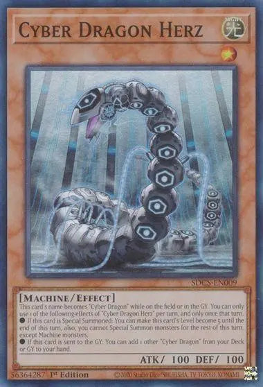 Cyber Dragon Herz [SDCS-EN009] Super Rare - Doe's Cards