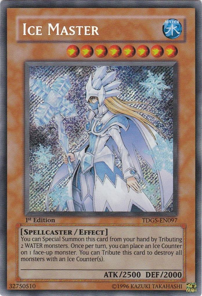 Ice Master [TDGS-EN097] Secret Rare - Doe's Cards