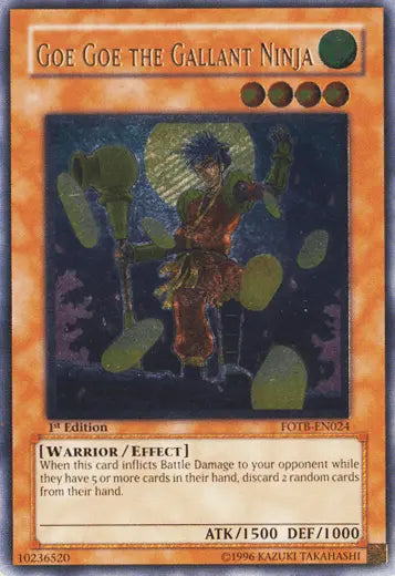 Goe Goe the Gallant Ninja [FOTB-EN024] Ultimate Rare - Doe's Cards