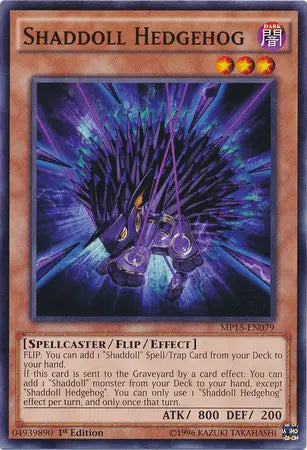 Shaddoll Hedgehog [MP15-EN079] Common - Doe's Cards