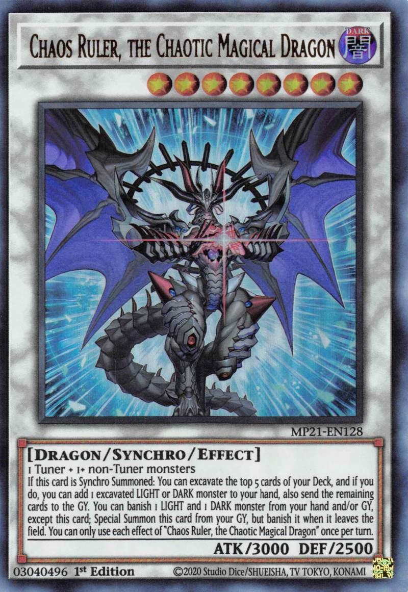 Chaos Ruler, the Chaotic Magical Dragon [MP21-EN128] Ultra Rare - Doe's Cards