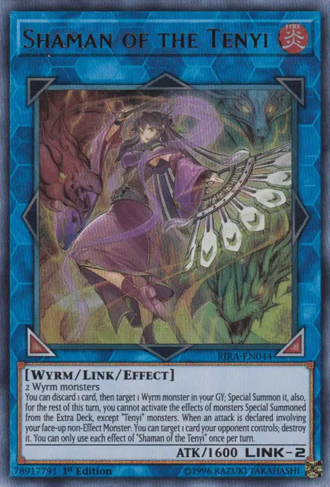 Shaman of the Tenyi [RIRA-EN044] Ultra Rare - Doe's Cards
