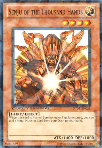 Senju of the Thousand Hands [DT05-EN051] Common - Doe's Cards