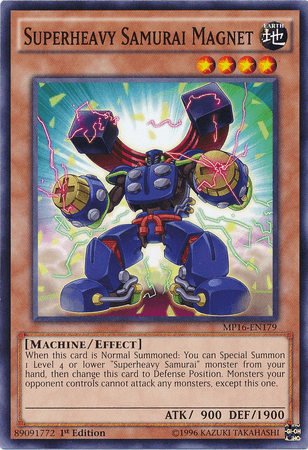 Superheavy Samurai Magnet [MP16-EN179] Common - Doe's Cards