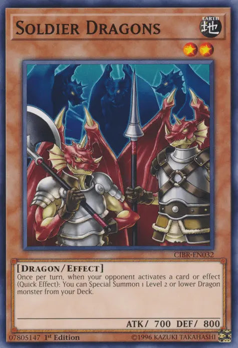 Soldier Dragons [CIBR-EN032] Common - Doe's Cards