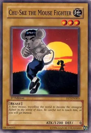 Chu-Ske The Mouse Fighter [FET-EN003] Common - Doe's Cards