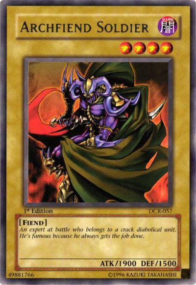 Archfiend Soldier [DCR-057] Rare - Doe's Cards