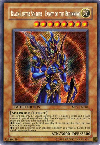 Black Luster Soldier - Envoy of the Beginning [MC2-EN004] Secret Rare - Doe's Cards