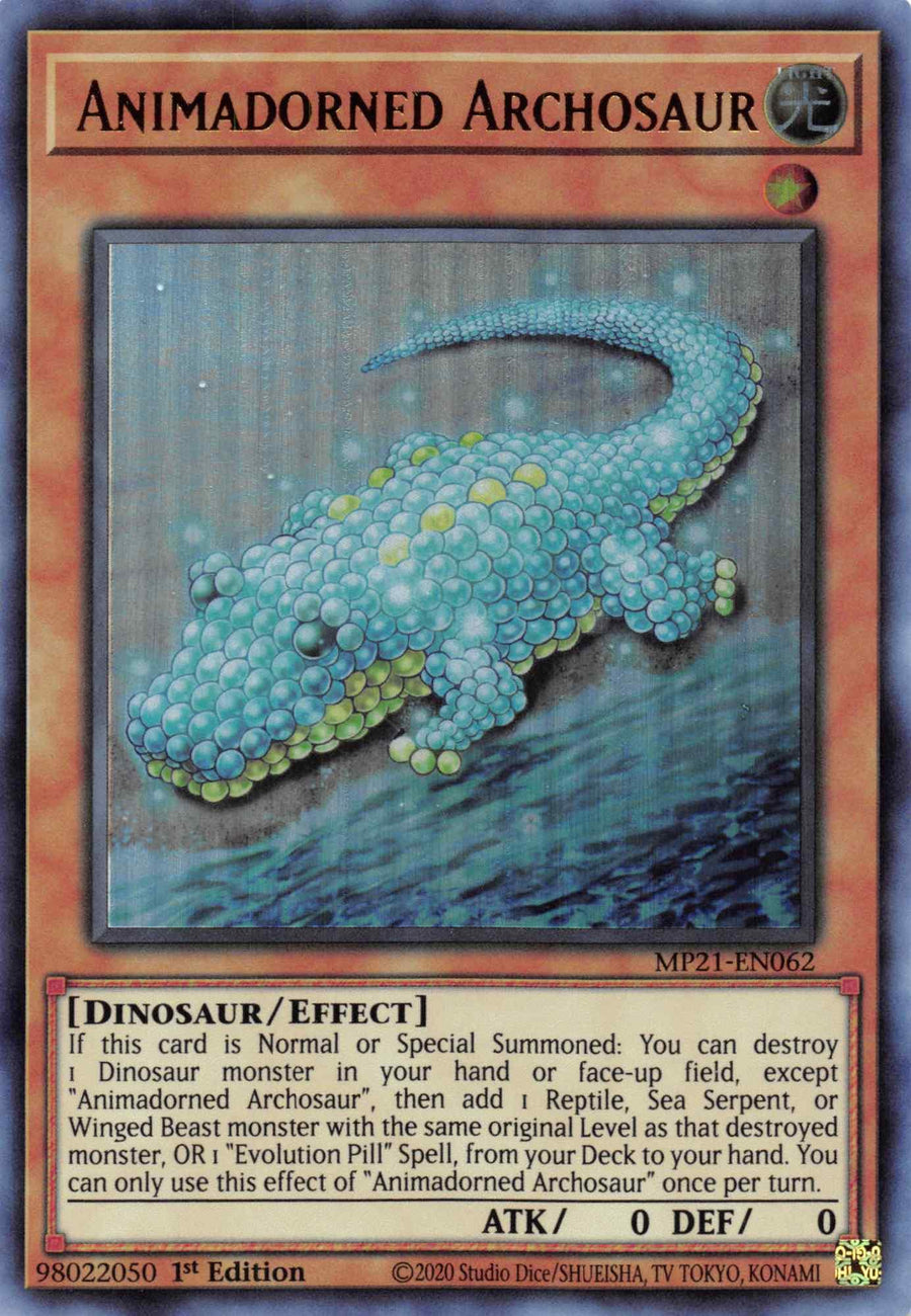 Animadorned Archosaur [MP21-EN062] Ultra Rare - Doe's Cards