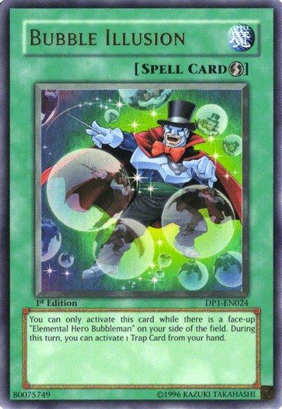 Bubble Illusion [DP1-EN024] Ultra Rare - Doe's Cards