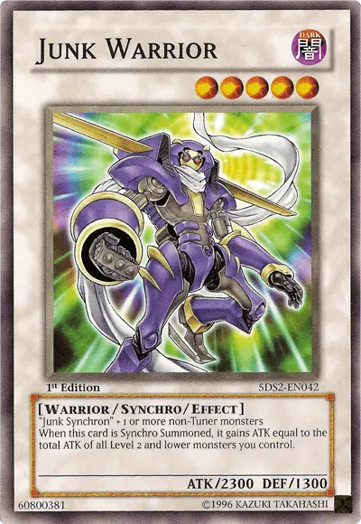 Junk Warrior [5DS2-EN042] Common - Doe's Cards