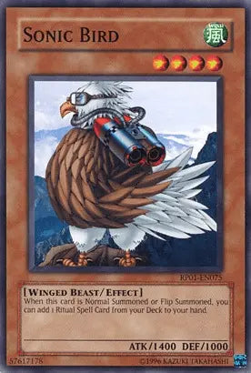 Sonic Bird [RP01-EN075] Common - Doe's Cards