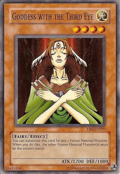 Goddess with the Third Eye [DB2-EN097] Common - Doe's Cards