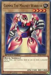 Gamma The Magnet Warrior [SBCB-EN025] Common - Doe's Cards