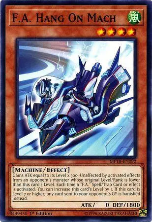F.A. Hang On Mach [MP18-EN092] Common - Doe's Cards