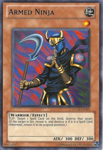 Armed Ninja (Blue) [DL13-EN001] Rare - Doe's Cards