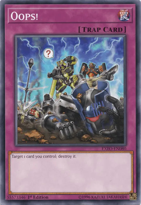 Oops! [EXFO-EN080] Common - Doe's Cards