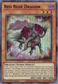 Red Rose Dragon (Blue) [LDS2-EN108] Ultra Rare - Doe's Cards