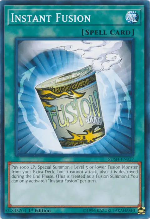 Instant Fusion [SDSH-EN027] Common - Doe's Cards