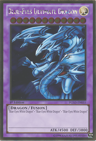 Blue-Eyes Ultimate Dragon [PGLD-EN055] Gold Rare - Doe's Cards