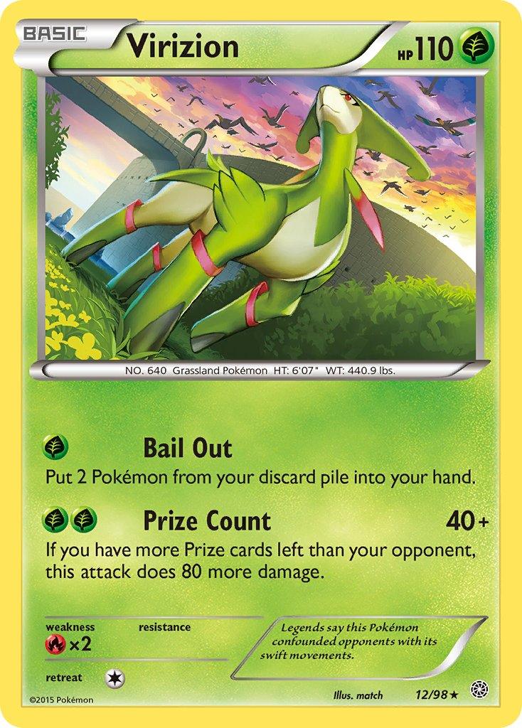 Virizion (12/98) [XY: Ancient Origins] - Doe's Cards