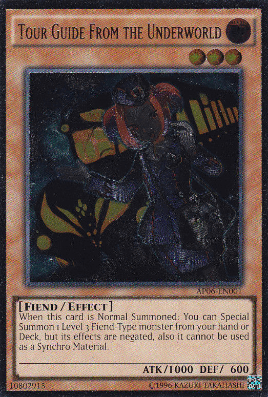 Tour Guide From the Underworld [AP06-EN001] Ultimate Rare - Doe's Cards