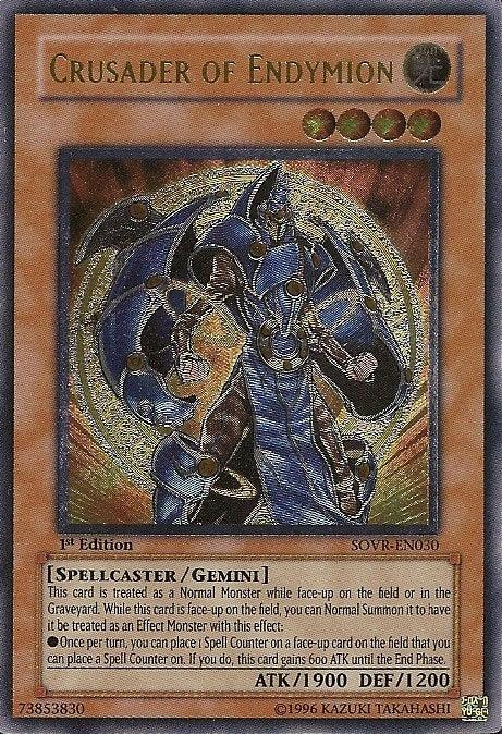 Crusader of Endymion [SOVR-EN030] Ultimate Rare - Doe's Cards