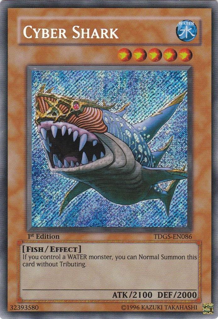 Cyber Shark [TDGS-EN086] Secret Rare - Doe's Cards