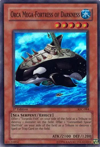 Orca Mega-Fortress of Darkness [IOC-084] Super Rare - Doe's Cards