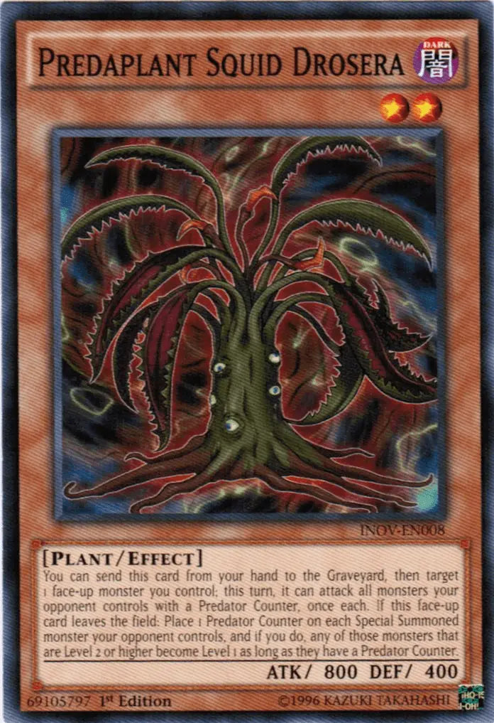 Predaplant Squid Drosera [INOV-EN008] Common - Doe's Cards