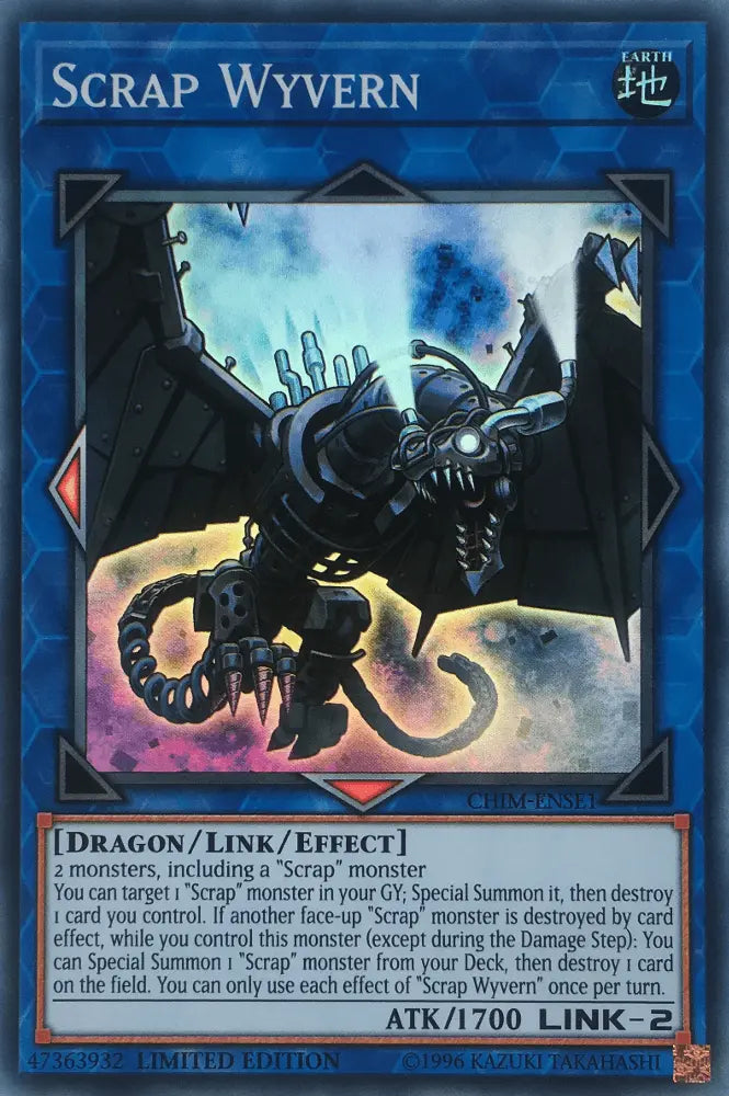 Scrap Wyvern [CHIM-ENSE1] Super Rare - Doe's Cards