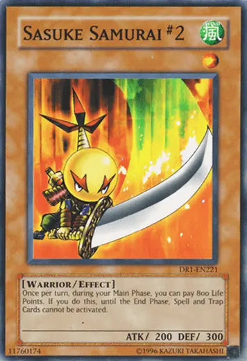 Sasuke Samurai #2 [DR1-EN221] Common - Doe's Cards