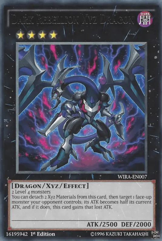 Dark Rebellion Xyz Dragon [WIRA-EN007] Rare - Doe's Cards